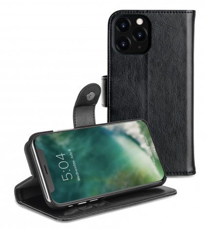 Xqisit Wallet Eman 2 in 1 iPhone 11 Pro hoesje Zwart