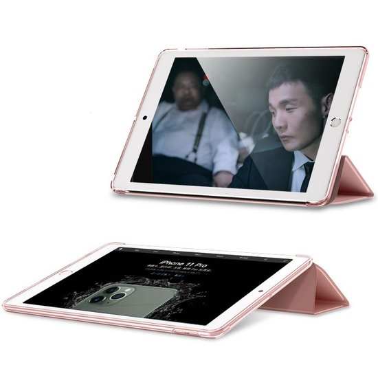 TechProtection Smart iPad 2019 10,2 inch hoesje Rose