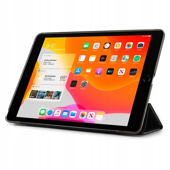 Spigen Smart Fold&nbsp;iPad 2019 10,2 inch hoejse Zwart