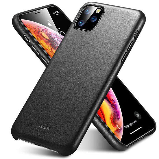 ESR Metro Leather iPhone 11 Pro Max hoes Zwart