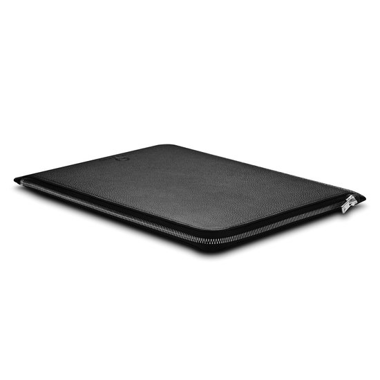 Woolnut Leather Folio MacBook Pro 15 inch hoesje Zwart