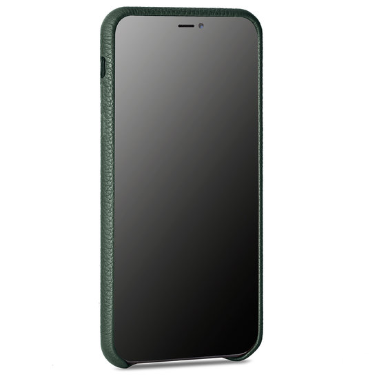 Woolnut Leather case iPhone 11 Pro Max hoes Groen