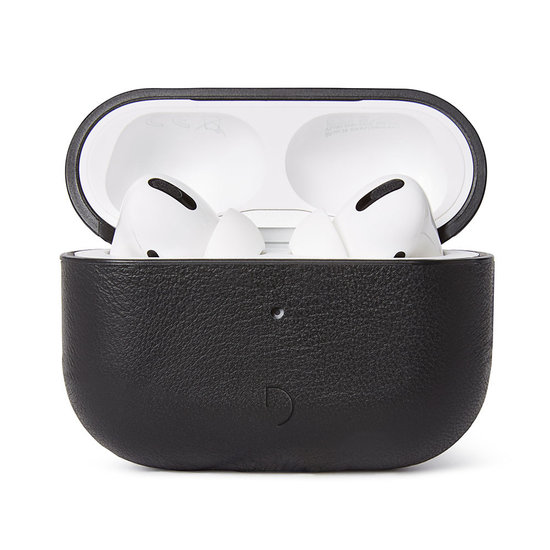 Decoded Leather AirPods Pro hoesje Zwart