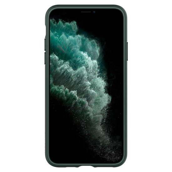 Spigen Ultra Hybrid iPhone 11 Pro Max hoes Groen