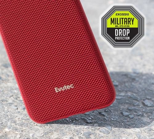 Evutec Nylon iPhone 11 hoesje Rood