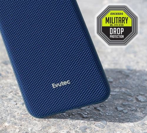 Evutec Nylon iPhone 11 Pro Max hoes Blauw