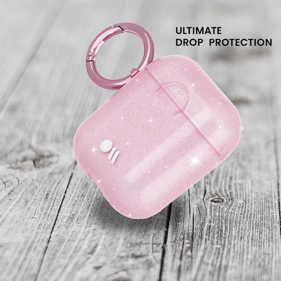 Case-Mate Sheer Crystal AirPods hoesje Roze