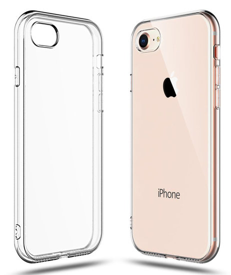 TechProtection TPU iPhone SE 2020 hoesje Transparant