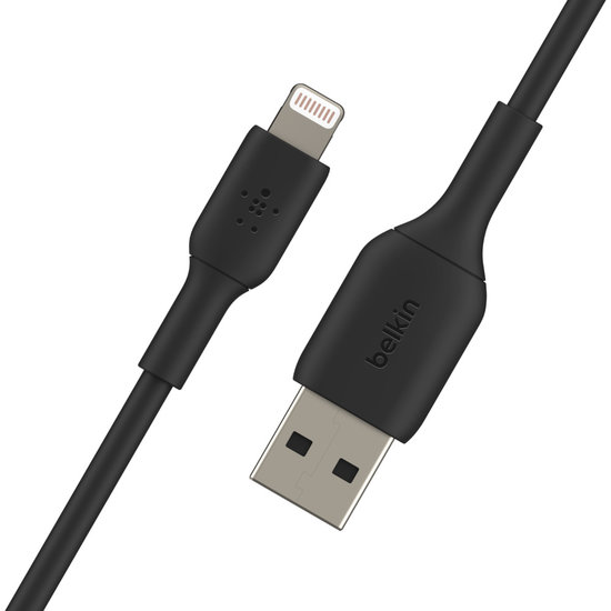 Belkin BoostCharge Lightning naar USB kabel 1 meter Zwart