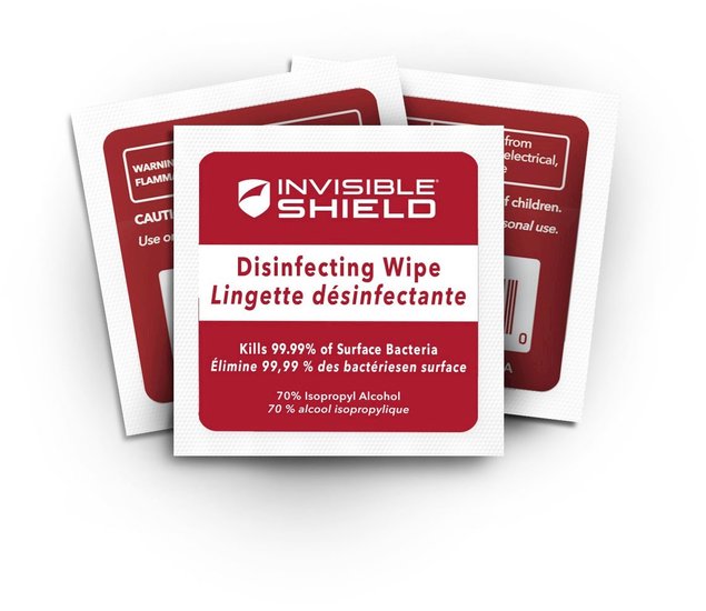 ZAGG InvisibleShield desinfectie doekjes 10 stuks