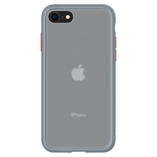 Spigen Ciel Brick iPhone SE 2020 hoesje Grijs