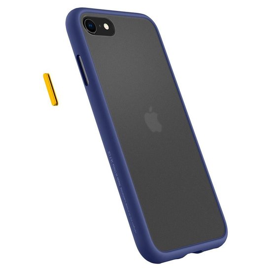 Spigen Ciel Brick iPhone SE 2020 hoesje Navy