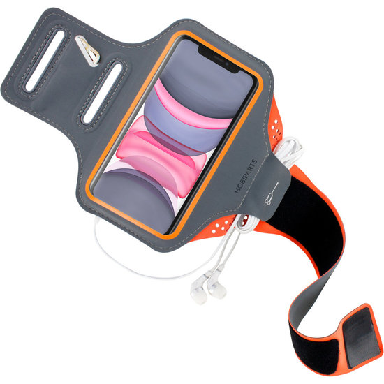 Mobiparts&nbsp;Comfort iPhone 11 sportband Oranje