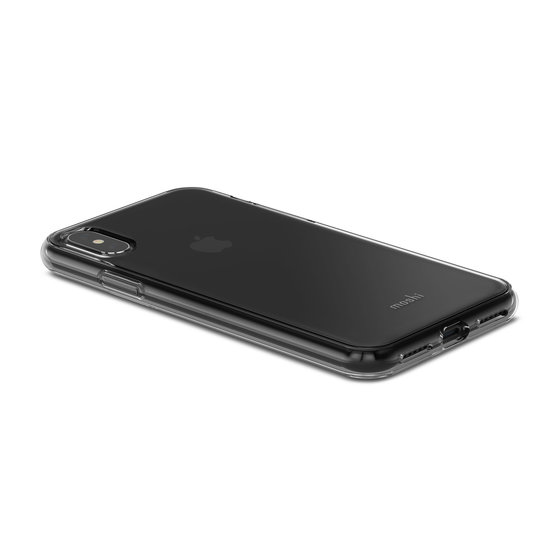 Moshi Vitros iPhone XS bumper hoesje Doorzichtig