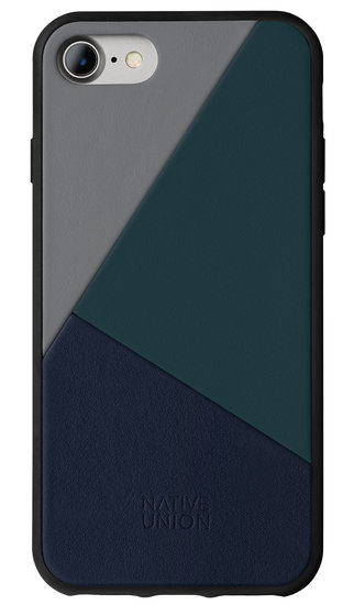 Native Union Clic Marquetry iPhone SE 2020 hoesje Blauw