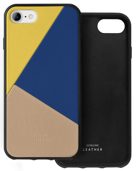 Native Union Clic Marquetry iPhone SE 2020 hoesje Geel