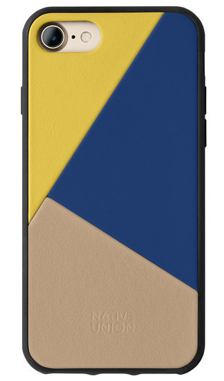 Native Union Clic Marquetry iPhone SE 2020 hoesje Geel