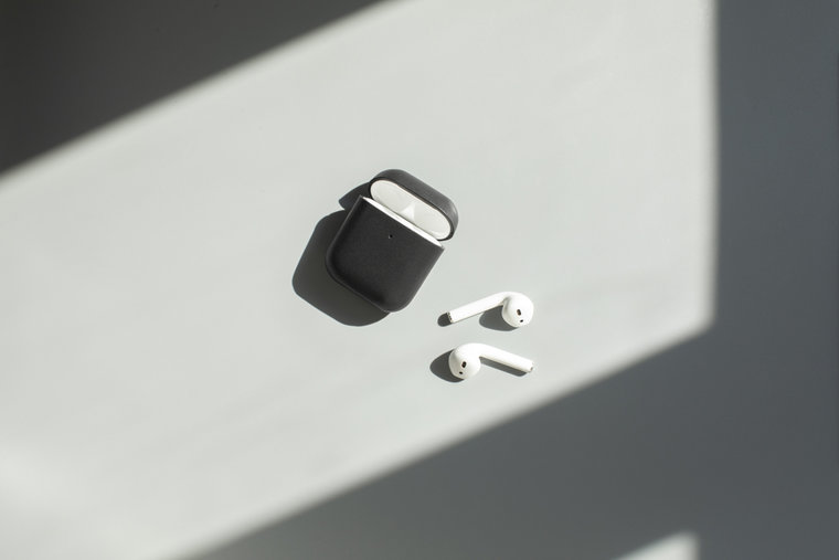 Native Union Leather AirPods hoesje Zwart