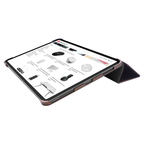 Macally BookStand iPad Pro 12,9 inch 2020 hoesje Rose