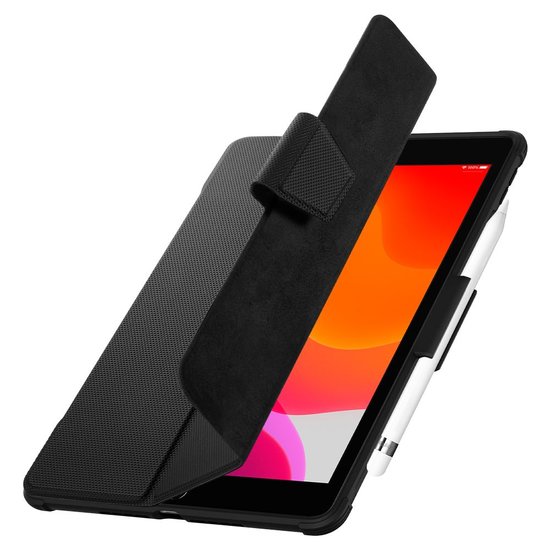 Spigen Rugged Armor Pro&nbsp;iPad 2019 10,2 inch hoesje Zwart