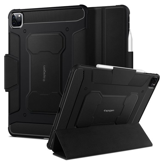 Spigen Rugged Armor Pro iPad Pro 2020 11 inch hoesje Zwart