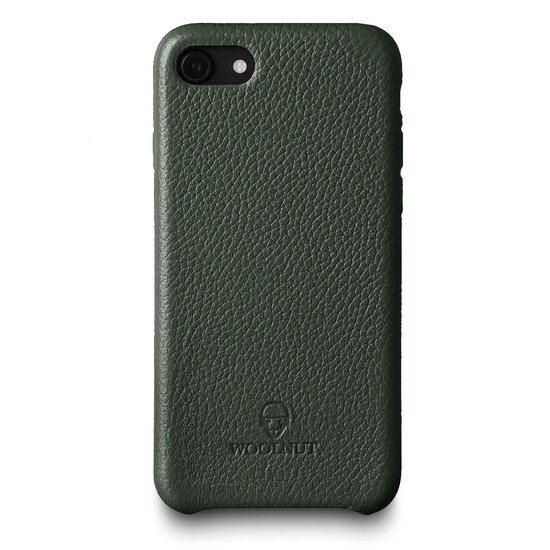 Woolnut Leather case iPhone SE 2022 / 2020 hoesje Groen