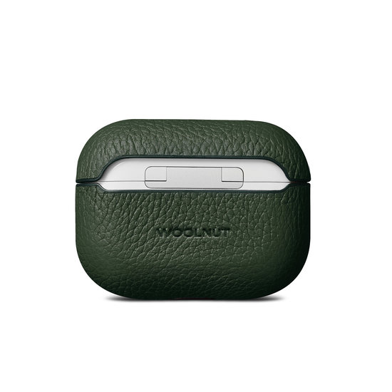 Woolnut Leather case AirPods Pro hoesje Groen