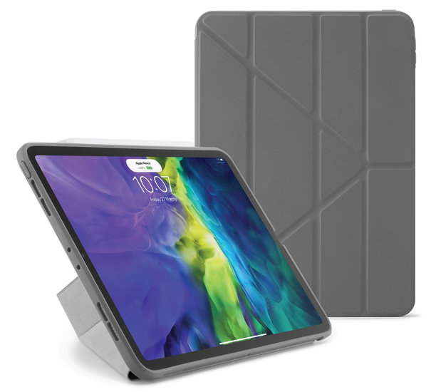 Pipetto Origami TPU iPad Air 11 / 10,9 inch hoesje Grijs