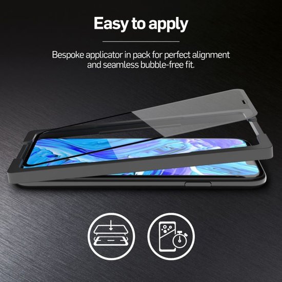 THOR Edge to Edge iPhone 12 Pro / iPhone 12 Glass screenprotector + tool