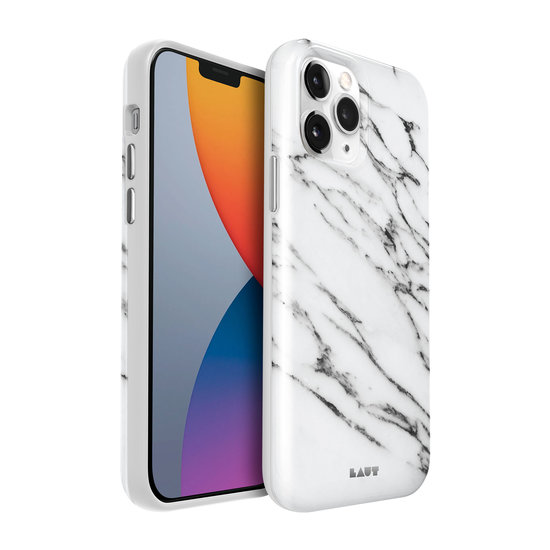 LAUT Huex Elements iPhone 12 Pro / iPhone 12 hoesje Wit