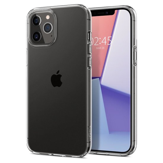 Spigen Liquid Crystal IPhone 12 Pro / iPhone 12 hoesje Doorzichtig