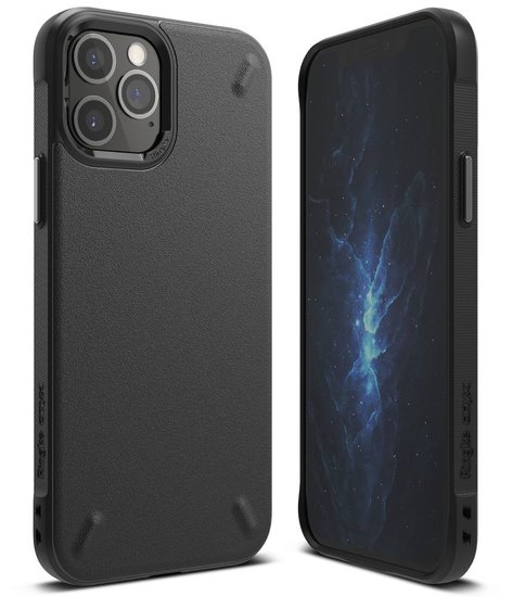 Ringke Onyx iPhone 12 Pro / iPhone 12 hoesje Zwart