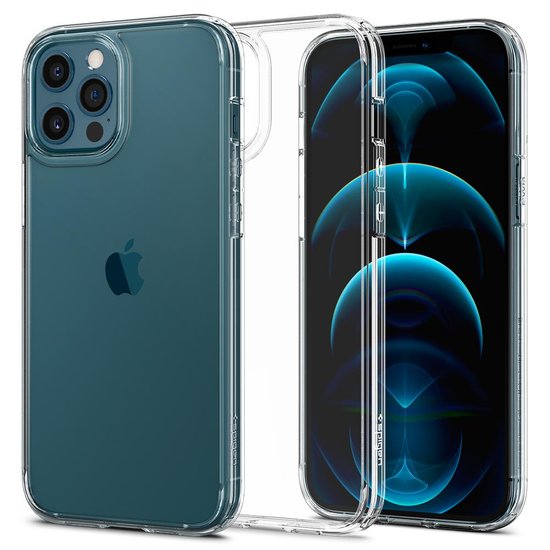 Spigen Ultra Hybrid iPhone 12 Pro / iPhone 12 hoesje Doorzichtig