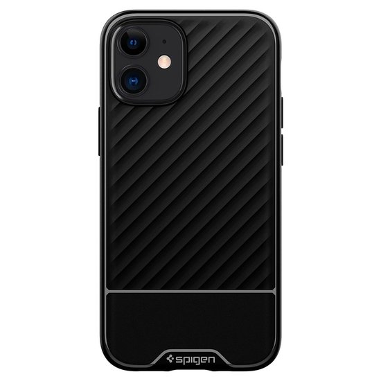 Spigen Core Armor iPhone 12 mini hoesje Zwart