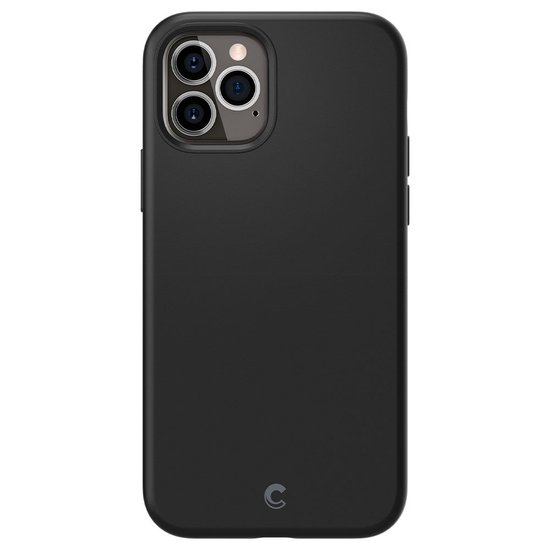 Spigen Cyrill Silicone iPhone 12 Pro Max hoesje Zwart