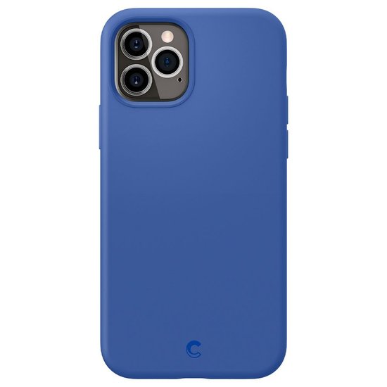 Spigen Cyrill Silicone iPhone 12 Pro Max hoesje Navy