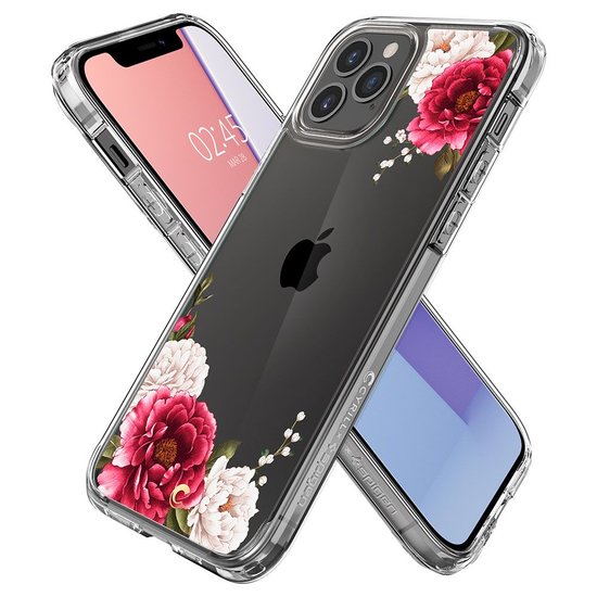 Spigen Ciel iPhone 12 Pro Max hoesje Red Floral