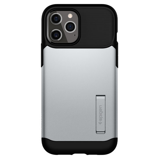 Spigen Slim Armor iPhone 12 Pro Max hoesje Zilver