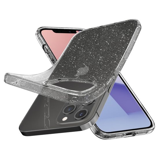 Spigen Liquid Crystal iPhone 12 Pro Max hoesje Glitter