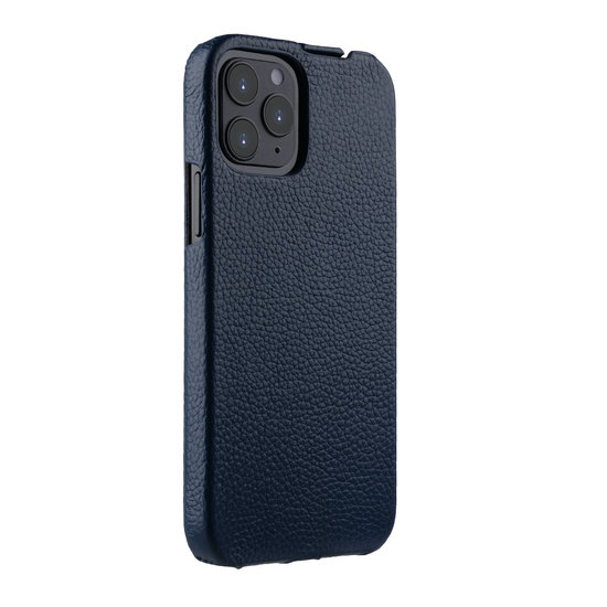 Melkco Leather Jacka iPhone iPhone 12 Pro Max hoesje Blauw