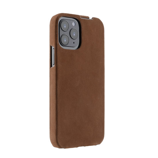 Melkco Leather Jacka iPhone iPhone 12 mini hoesje Bruin