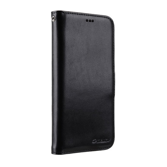 Melkco Wallet iPhone 12 Pro / iPhone 12 hoesje Zwart