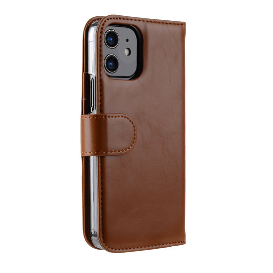 Melkco Wallet iPhone 12 Pro / iPhone 12 hoesje Bruin