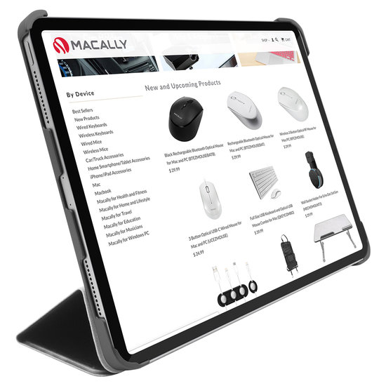 MacAlly BookStand iPad Air 11 / 10,9 inch hoesje Grijs