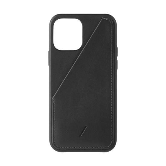 Native Union Clic Card iPhone 12 Pro Max hoesje Zwart