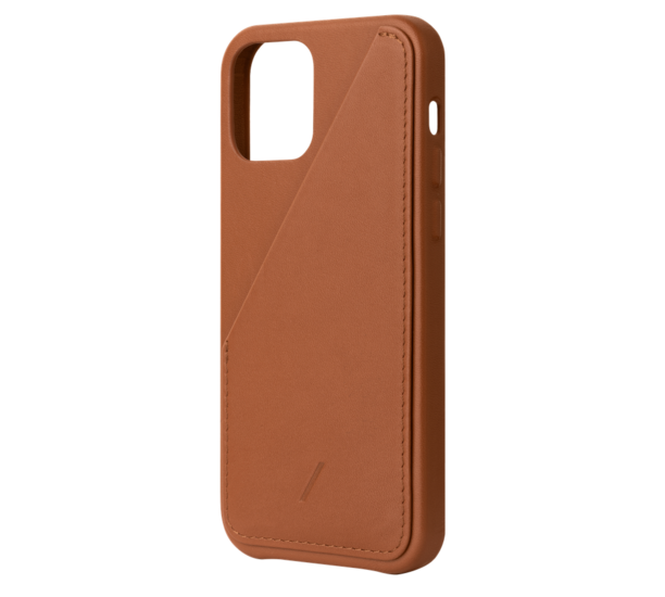 Native Union Clic Card iPhone 12 Pro Max hoesje Tan