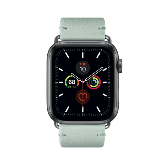 Native Union Classic Apple Watch 44 mm bandje Sage