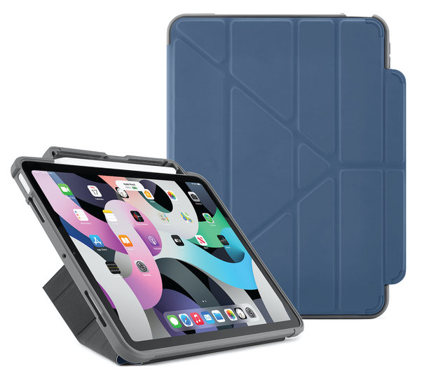 Pipetto Shield Pencil Origami iPad Air 11 / 10,9 inch hoesje Navy