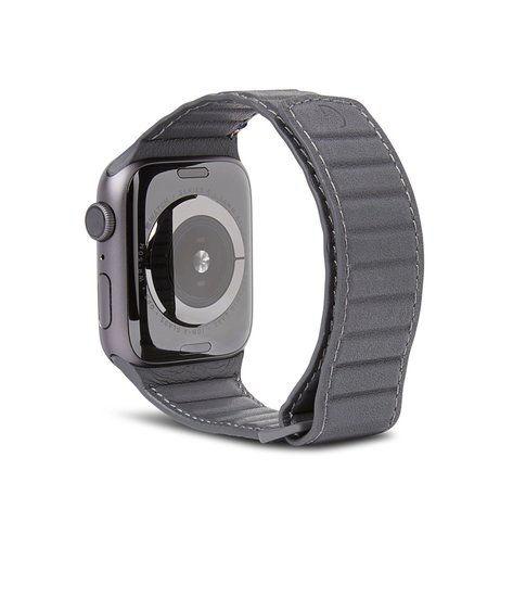 Decoded Magnetic Traction Apple Watch 41 / 40 mm bandje Antraciet