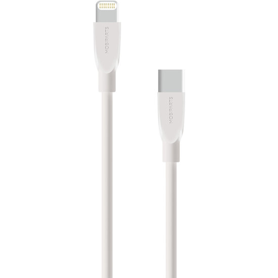 Mobiparts USB-C naar&nbsp;Lightning kabel 1 meter Wit